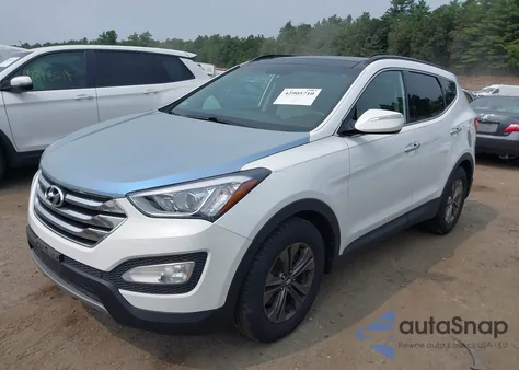 2014 Hyundai Santa Fe Sport 2.4L from USA, damaged, VIN 5XYZUDLB2EG130198